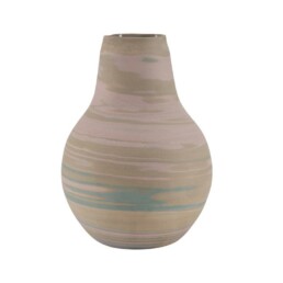 Vase handmade with small hole